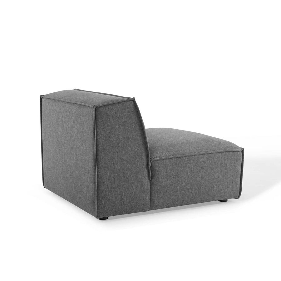 Atlas 3-Piece Sectional Sofa in Charcoal