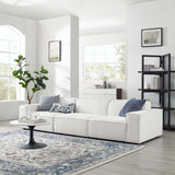 Atlas 3-Piece Sectional Sofa in White