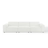 Atlas 3-Piece Sectional Sofa in White