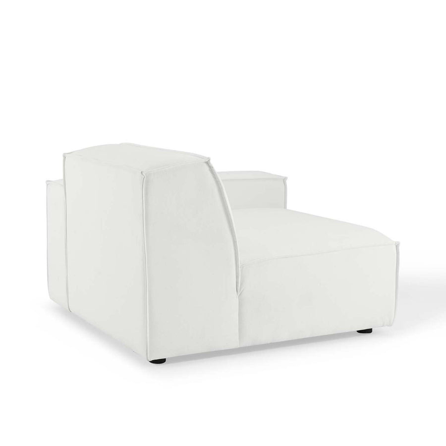 Atlas 3-Piece Sectional Sofa in White