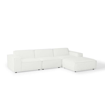 Restore 4-Piece Sectional Sofa in White