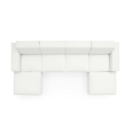 Restore 6-Piece Sectional Sofa in White