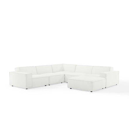 Restore 6-Piece Sectional Sofa in White