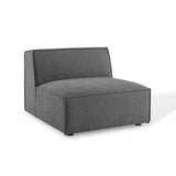 Atlas 6-Piece Sectional Sofa in Charcoal