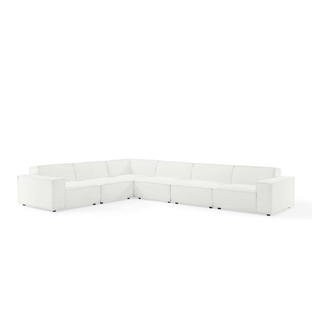 Restore 6-Piece Sectional Sofa in White