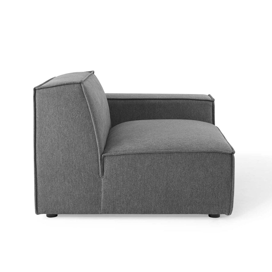 Atlas 7-Piece Sectional Sofa in Charcoal