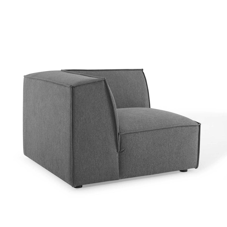 Atlas 7-Piece Sectional Sofa in Charcoal