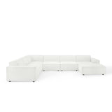 Atlas 7-Piece Sectional Sofa in White