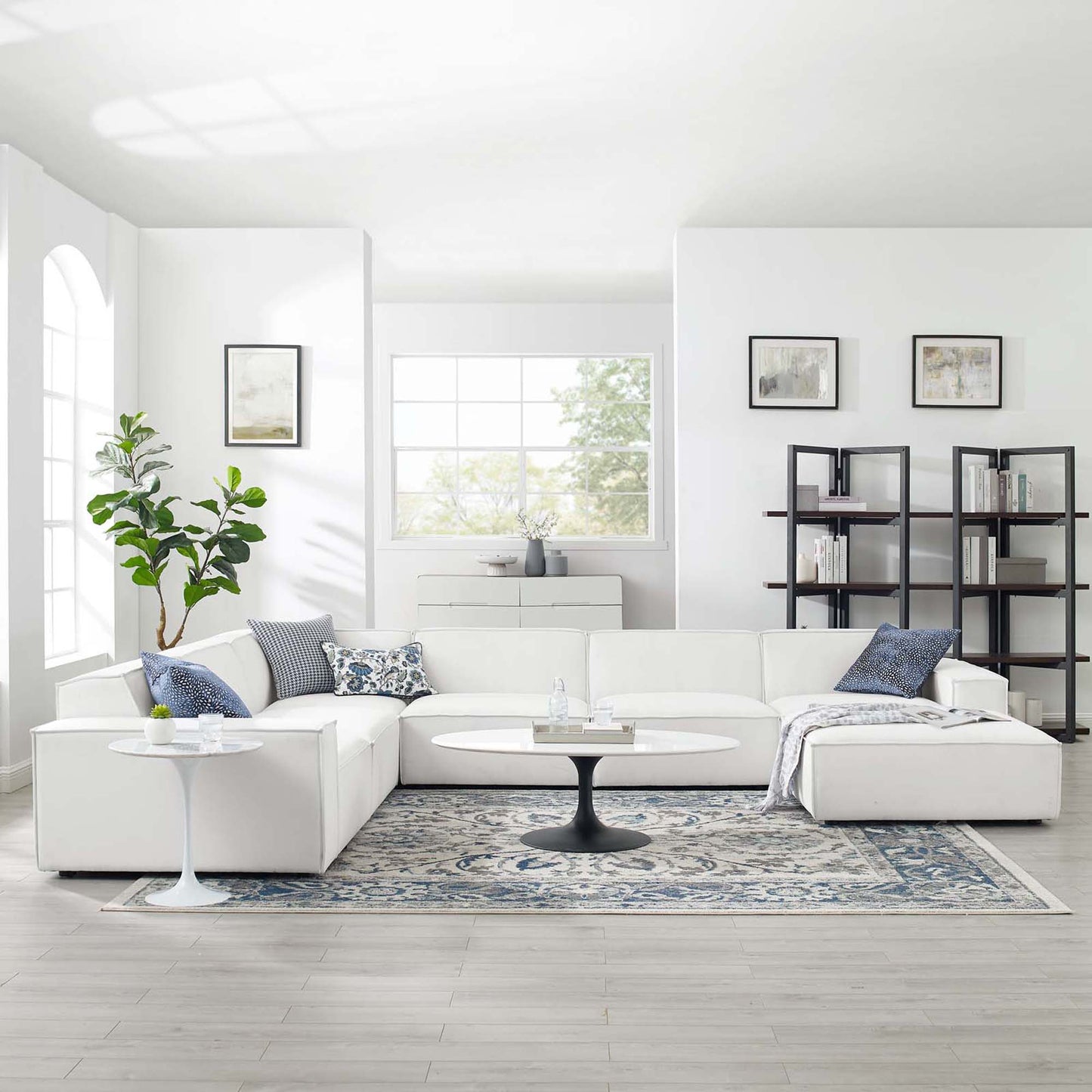 Restore 7-Piece Sectional Sofa by Furniture for America