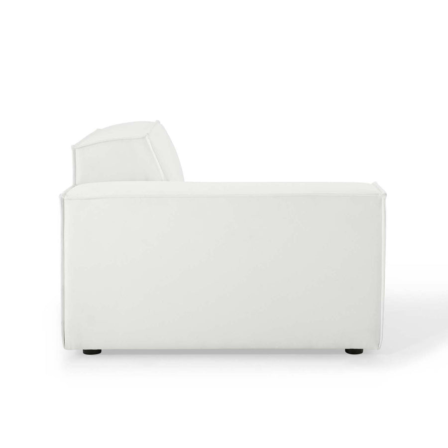 Atlas 7-Piece Sectional Sofa in White
