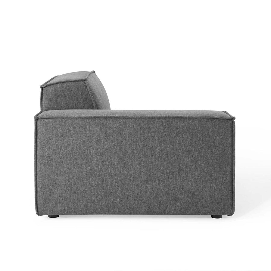 Atlas 8-Piece Sectional Sofa in Charcoal