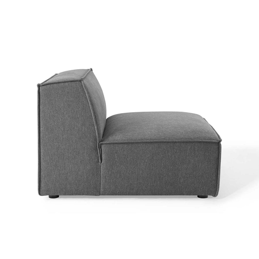 Atlas 8-Piece Sectional Sofa in Charcoal
