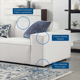 Atlas 8-Piece Sectional Sofa in White
