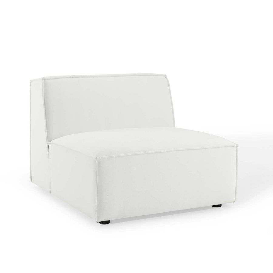 Atlas 8-Piece Sectional Sofa in White