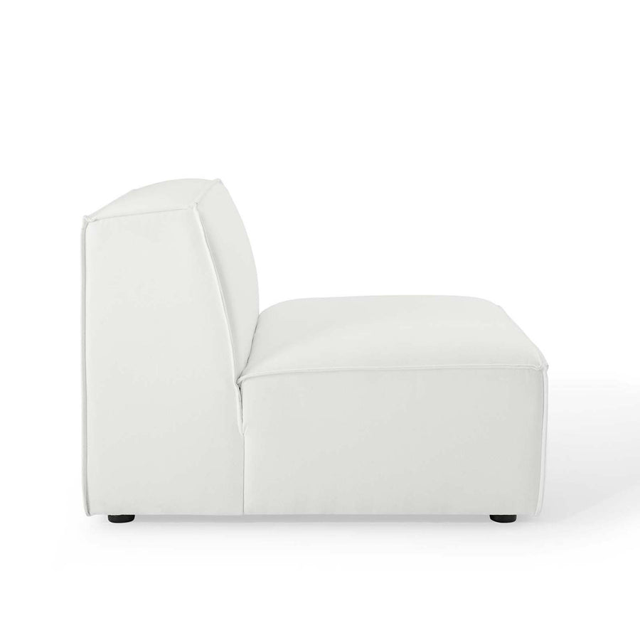 Atlas 8-Piece Sectional Sofa in White