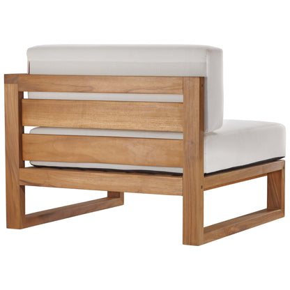 Upland Outdoor Patio Right-Arm Chair by Furniture For America
