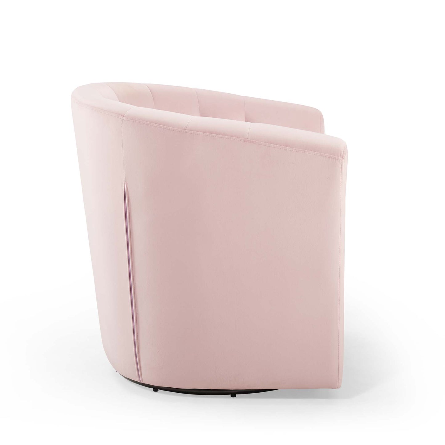 Prospect Tufted Performance Velvet Swivel Armchair by Furniture For America