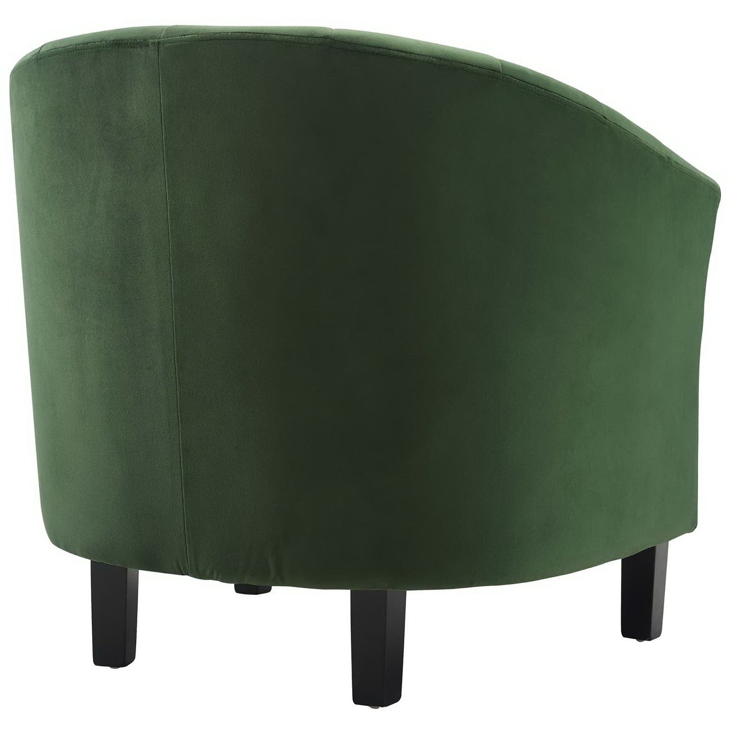 Prospect Channel Tufted Performance Velvet Armchair Set of 2 by Furniture For America