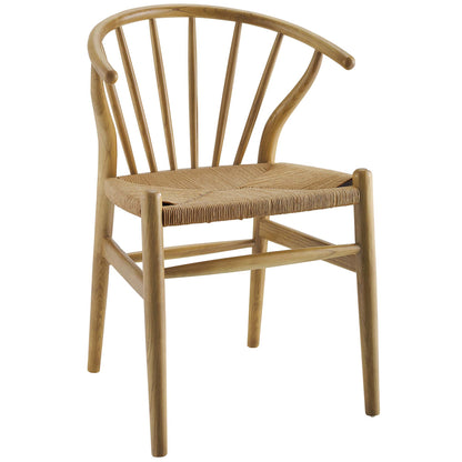 Flourish Spindle Wood Dining Side Chair Set of 2 by Furniture For America