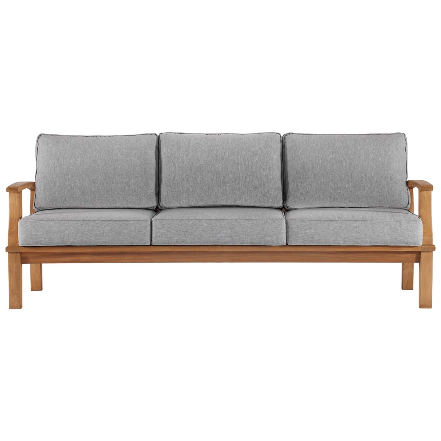Marina Outdoor Patio Teak Sofa by Furniture for America