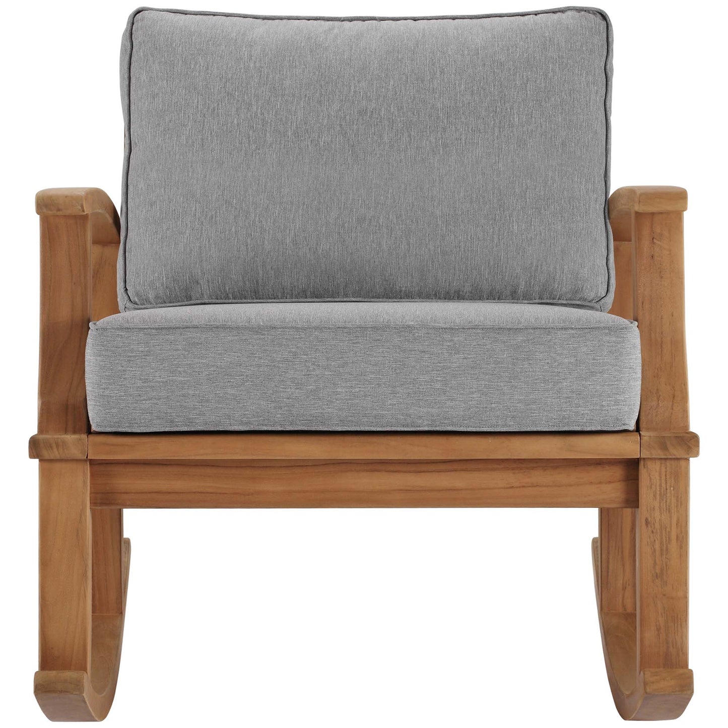 Marina Outdoor Patio Teak Rocking Chair by Furniture For America