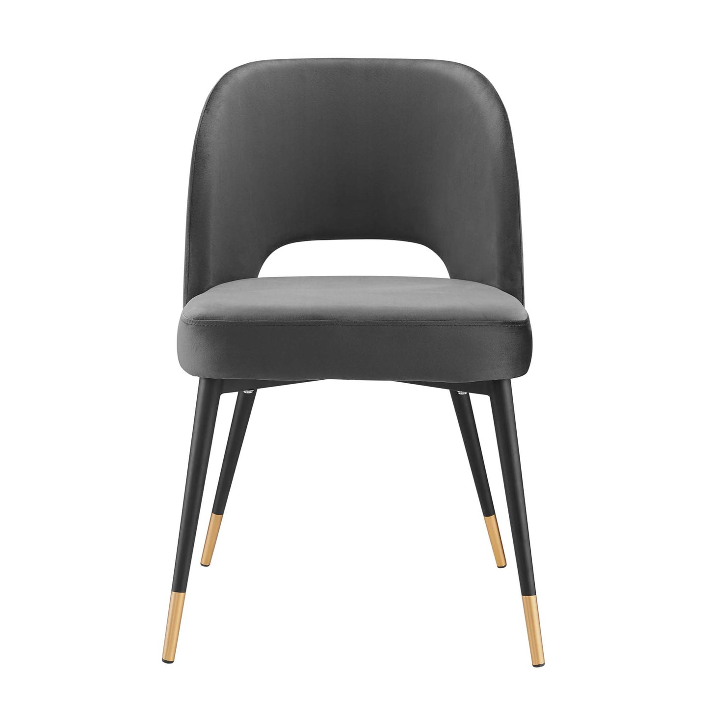 Rouse Performance Velvet Dining Side Chair by Furniture for America