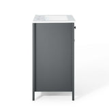Copal 24" Bathroom Vanity in Gray White