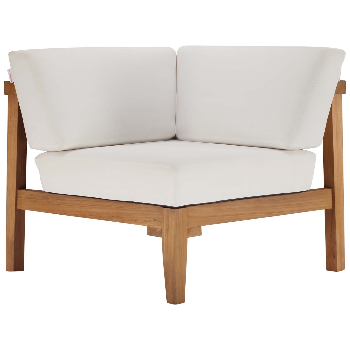 Bayport 3-Piece Outdoor Patio Teak Wood Sectional Sofa Set by Furniture For America