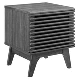 Vera Vinyl Record Display Stand in Charcoal