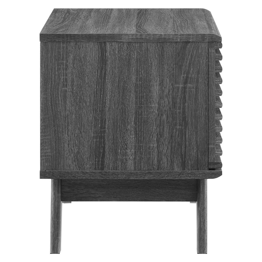 Vera Vinyl Record Display Stand in Charcoal