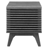 Vera Vinyl Record Display Stand in Charcoal