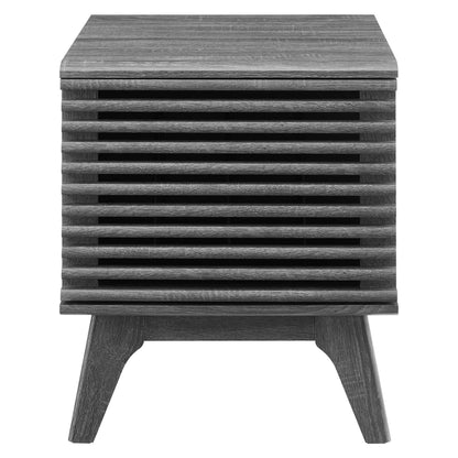 Render Vinyl Record Display Stand by Furniture For America