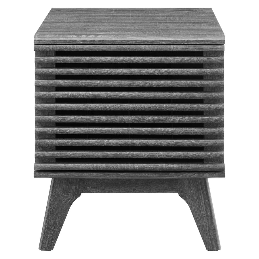 Vera Vinyl Record Display Stand in Charcoal