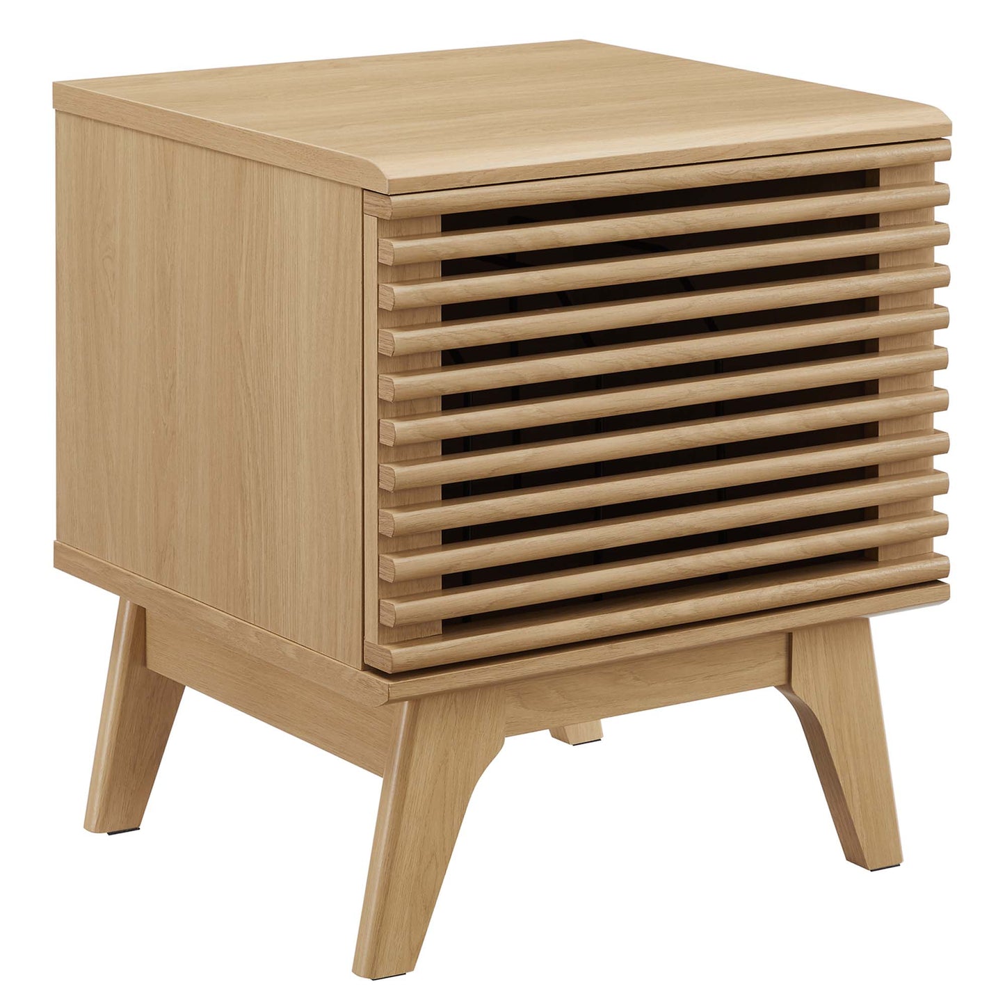 Render Vinyl Record Display Stand by Furniture For America