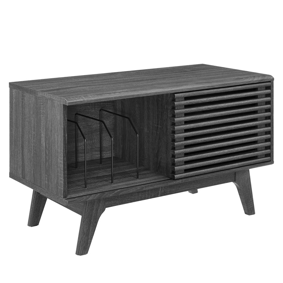 Vera Vinyl Record Display Stand in Charcoal