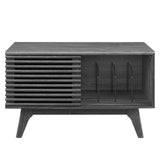 Vera Vinyl Record Display Stand in Charcoal