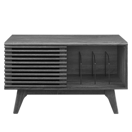Render Vinyl Record Display Stand in Charcoal