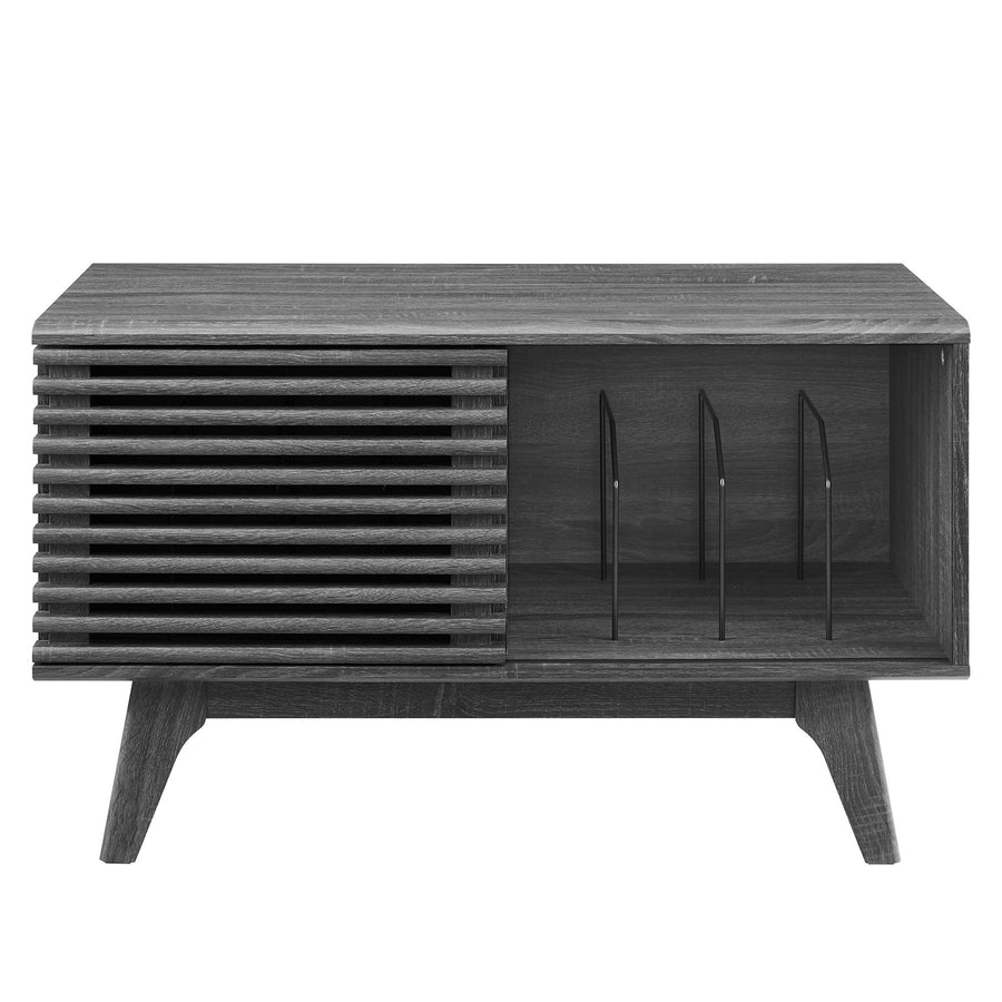 Vera Vinyl Record Display Stand in Charcoal