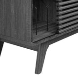 Vera Vinyl Record Display Stand in Charcoal