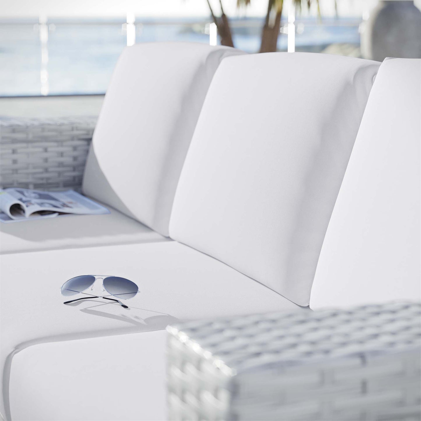 Convene Outdoor Patio Sofa by Furniture for America