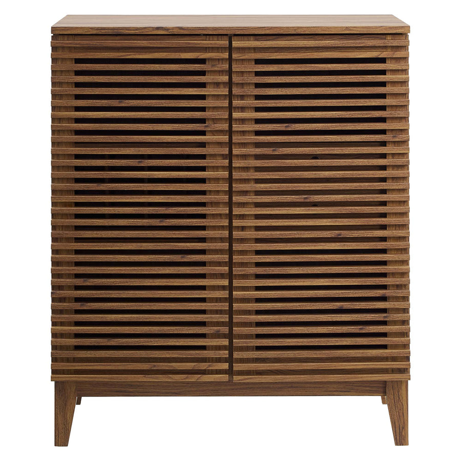Vera Bar Cabinet in Walnut