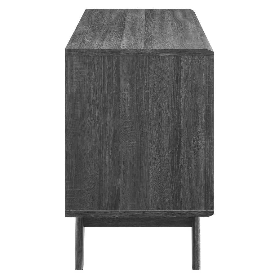 Vera Vinyl Record Display Stand in Charcoal