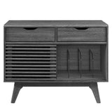 Vera Vinyl Record Display Stand in Charcoal