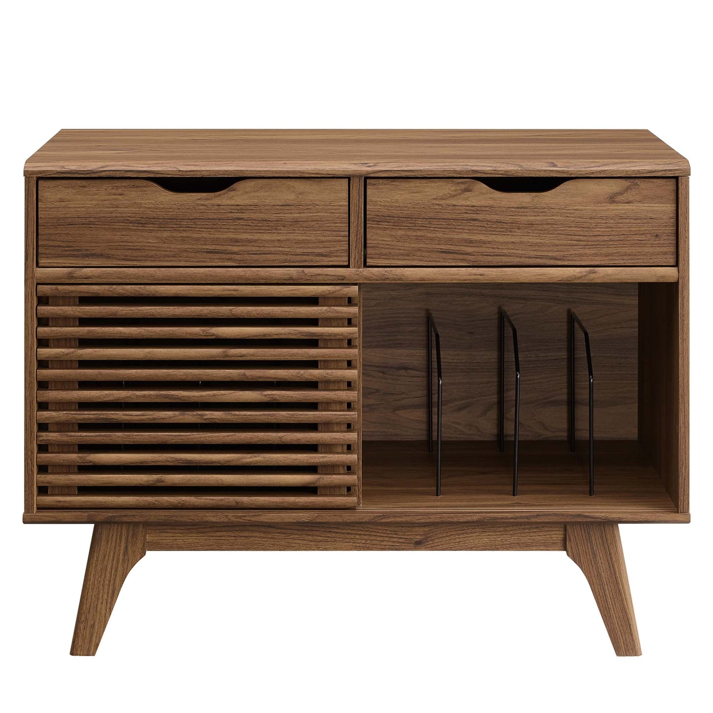 Render Vinyl Record Display Stand by Furniture For America