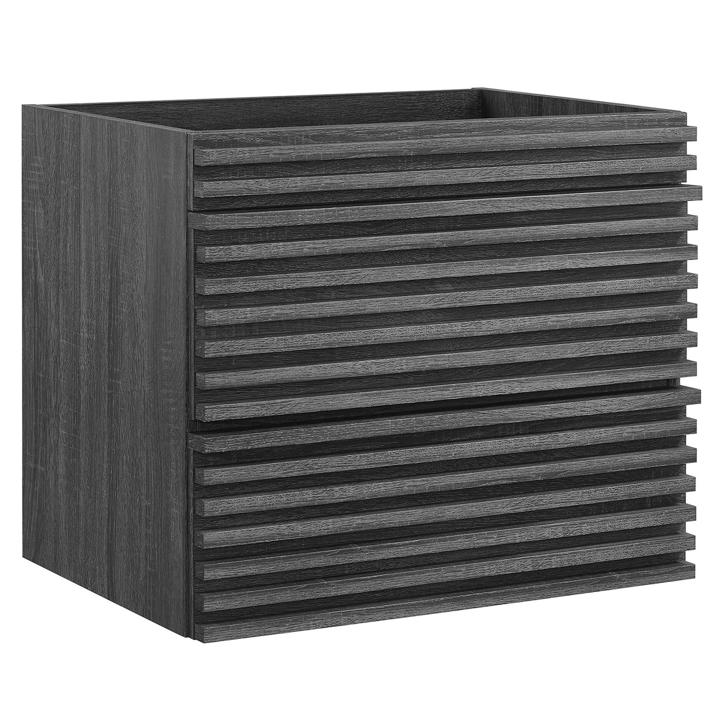 Render 24" Wall-Mount Bathroom Vanity Cabinet (Sink Basin Not Included) by Furniture For America