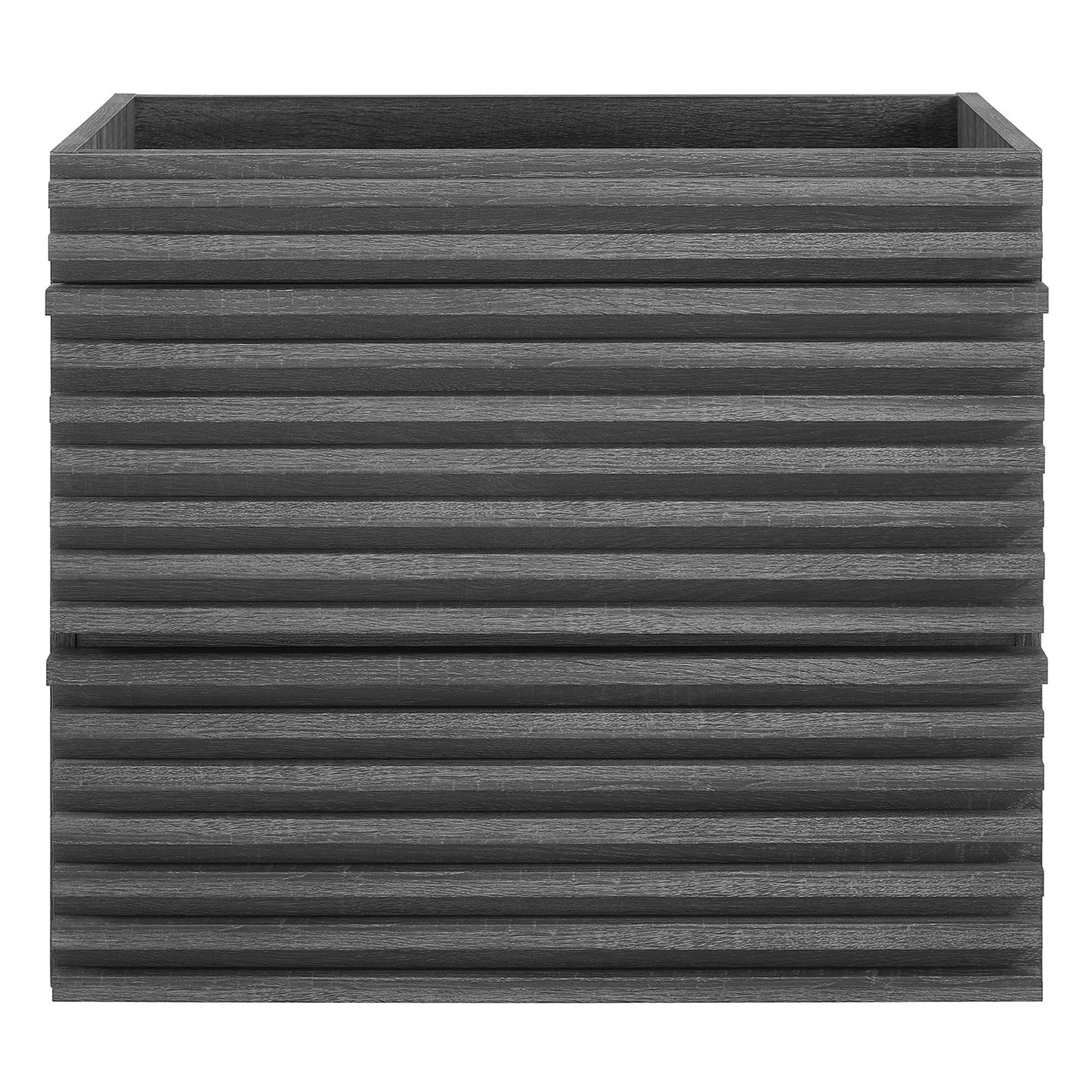 Render 24" Wall-Mount Bathroom Vanity Cabinet (Sink Basin Not Included) by Furniture For America