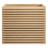 Vera 24" Wall-Mount Bathroom Vanity Cabinet (Sink Basin Not Included) in Oak