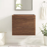 Vera 24" Wall-Mount Bathroom Vanity Cabinet (Sink Basin Not Included) in Walnut