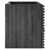 Vera 36" Wall-Mount Bathroom Vanity Cabinet (Sink Basin Not Included) in Charcoal