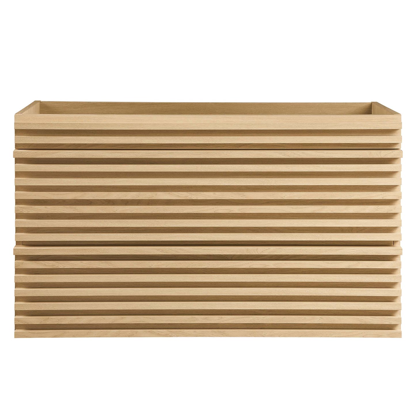 Render 24" Wall-Mount Bathroom Vanity Cabinet (Sink Basin Not Included) by Furniture For America